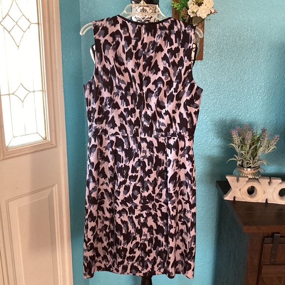 Ann Taylor LOFT | Women’s High Neck Sleeveless Midi Dress - Picture 2 of 7